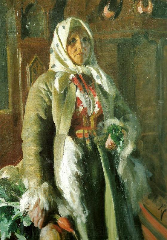 Anders Zorn mona Germany oil painting art